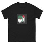 T-shirt Algérie-Palestine, coupe classique homme