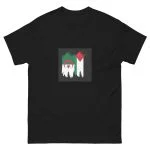 mens-classic-tee-black-front-657d8dd3a666a.jpg T-shirt Algérie-Palestine, coupe classique homme